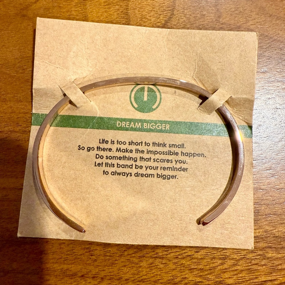 Dream Bigger bracelet